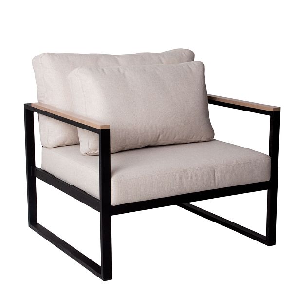 Кресло Монако, рогожка Austin 01, ножки металл - Вид 2