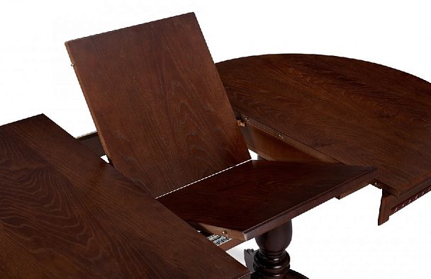 Стол деревянный раздвижной Барэнт 130(170)х90х76 Античный орех - Вид 8