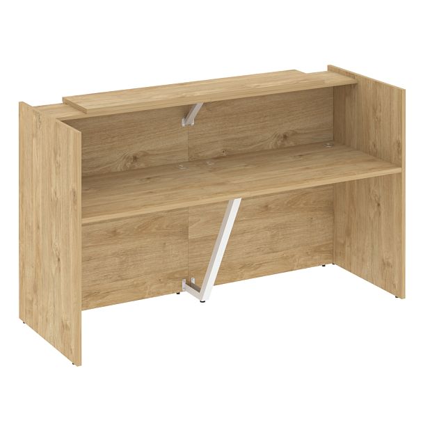 Ресепшн "Onix" O.R-K-6 тиквуд светлый/белый - Вид 1