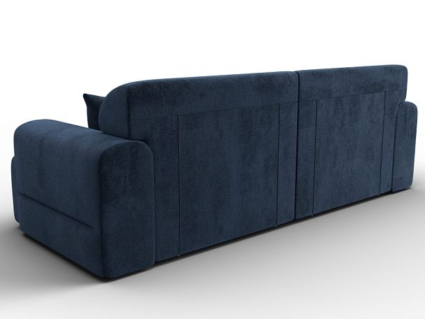 Диван прямой Лига-109 НПБ Велюр синий - Вид 5