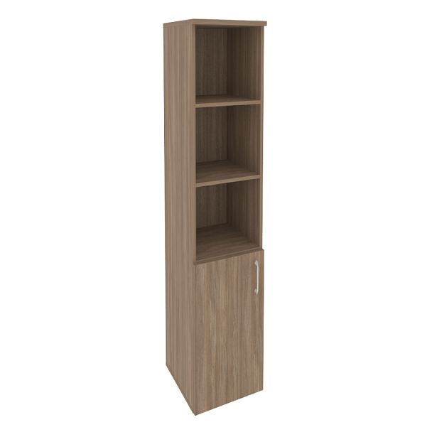 Onix Шкаф высокий узкий левый O.SU-1.1 (L) Дуб аризона 400*420*1977 - Вид 1
