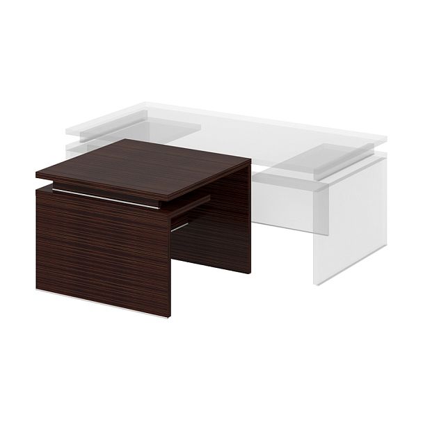 Мебель для руководителя "Дипломат"  ПК-ДП-СТП100х100/Д-В1-134 венге - Вид 1