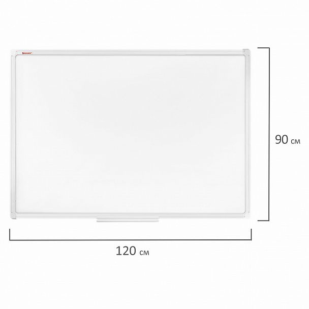 Доска магнитно-маркерная 90х120 см, ПВХ рамка, BRAUBERG "Standard", 237562 - Вид 14
