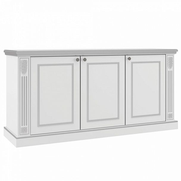 Креденция 3 двери Vienna 159x45x78 белый - Вид 1