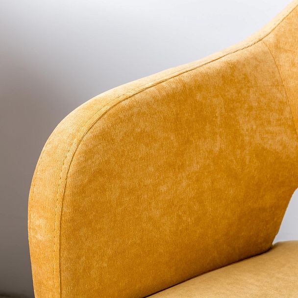 Кресло Oscar Жёлт/Чёрный - Вид 6