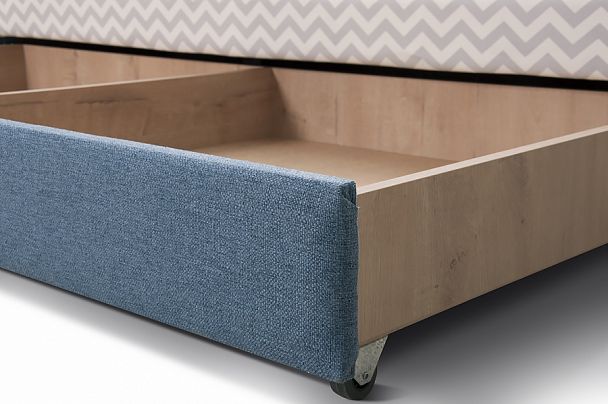 Кровать "Иви" зелёный - Вид 3