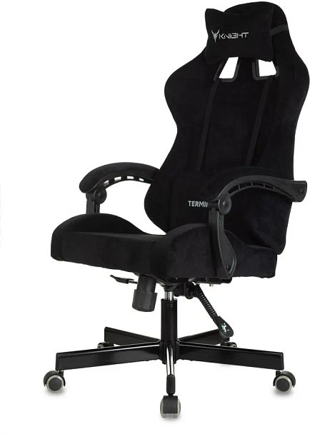 Кресло игровое Knight Terminator черный Light-20 крестов. металл - Вид 2