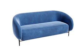 Belt Диван двухместный BLT-2 Like 785/Металл Черный 1560*850*730 - Фото предпросмотра