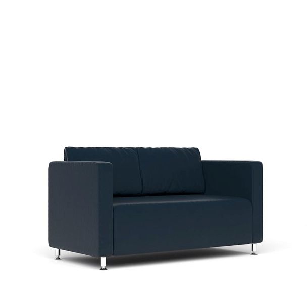 Диван 2-х местный Робин Rb.001.01 экокожа синяя CN1128 - Вид 1