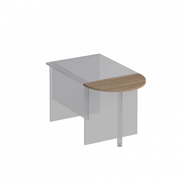 Приставка к столу без опоры "Комфорт" К 202 дуб шамони темный - Вид 1