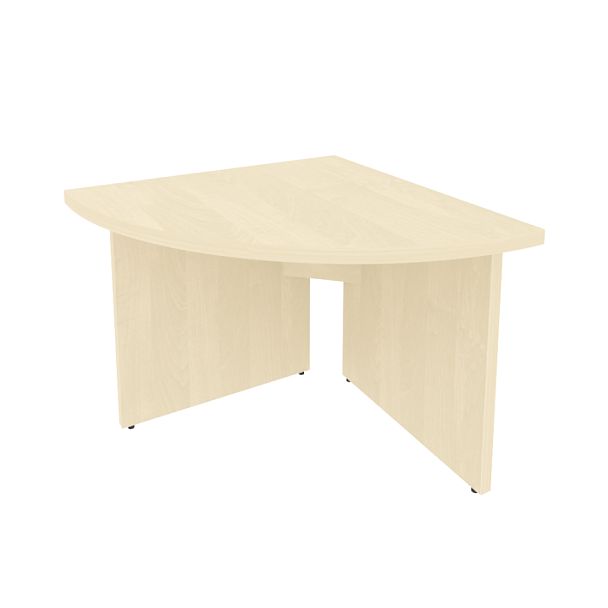 First Угловой модуль переговорного стола правый KPR-4 (R) Клён 900*900*765 - Вид 1