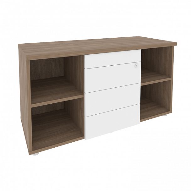 Тумба сервисная "Onix direct" O.TS-11 TIP дуб аризона/белый - Вид 1