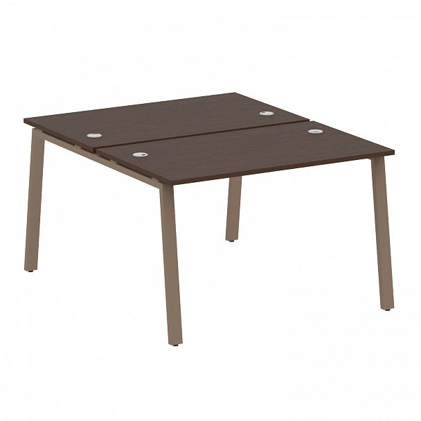 Рабочая станция "Metal System" БА.РАС-СП-2.2 венге/мокко - Вид 1