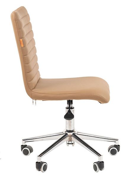 Кресло CHAIRMAN 020, экокожа, бежевый - Вид 3