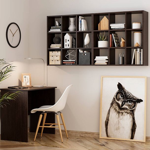 Полка Ион 4 венге - Вид 3