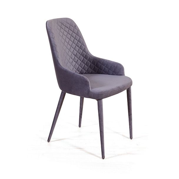 Стул Douglas ромб, бархат серый 27 - Вид 8