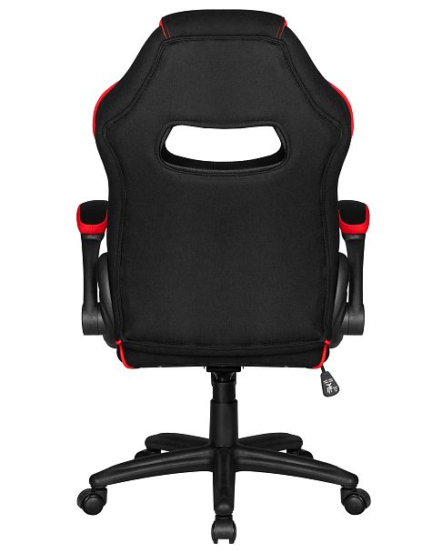 Кресло игровое DOBRIN RICK (черно-красная ткань) - Вид 5