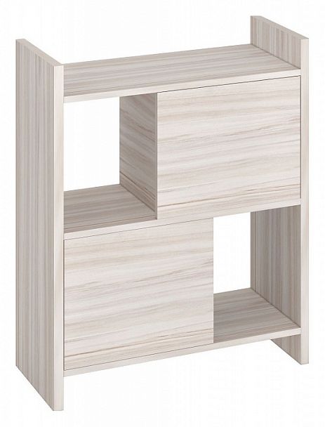 Стеллаж комбинированный Домино Лайт СТЛ-3Н Карамель - Вид 1