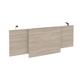 Onix Direct Царга стола руководителя O.M-CSR-3 Дуб аттик/Антрацит металл 1140*450*54 - Фото предпросмотра