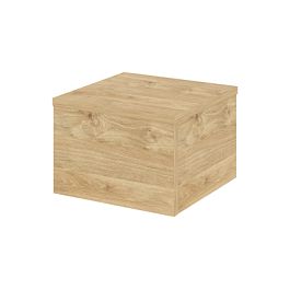 Onix Накладка угловая низкая внешняя левая О.R-NU.N.VNE (L) Тиквуд светлый 432*432*297 - Фото предпросмотра