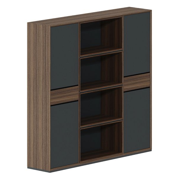 Шкаф 3х-секционный Quartz 2120х450х2060 - Вид 1