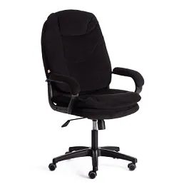 Кресло Комфорт Лт/Comfort Lt (22), флок, черный - Фото предпросмотра