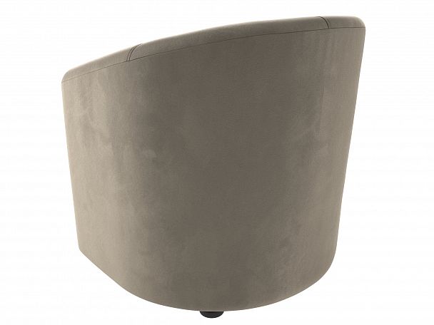 Кресло Норден (полностью микровельвет бежевый) - Вид 6