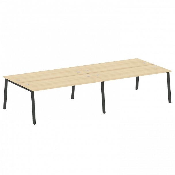 Рабочая станция "Metal System" БА.СМ-4.5 акация/антрацит - Вид 1