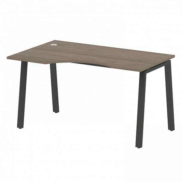 Стол "Metal System" БА.СА-2 вяз/антрацит - Вид 2