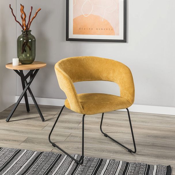 Кресло Hugs желтый/Линк - Вид 6