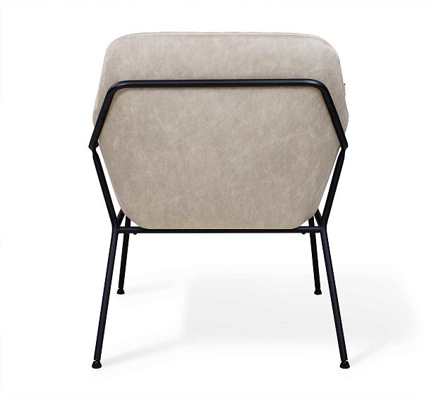 Кресло Sheffilton SHT-AMS2-1 НА МЕТАЛЛОКАРКАСЕ лунный мрамор/черный муар - Вид 5