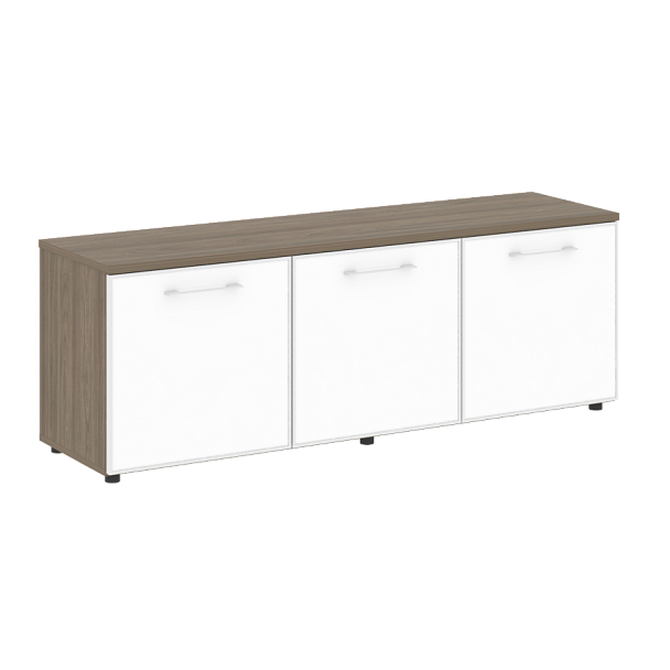 Yalta Тумба модульная LT.TS-3.5 white Вяз/Стекло white 1642*450*580 - Вид 1