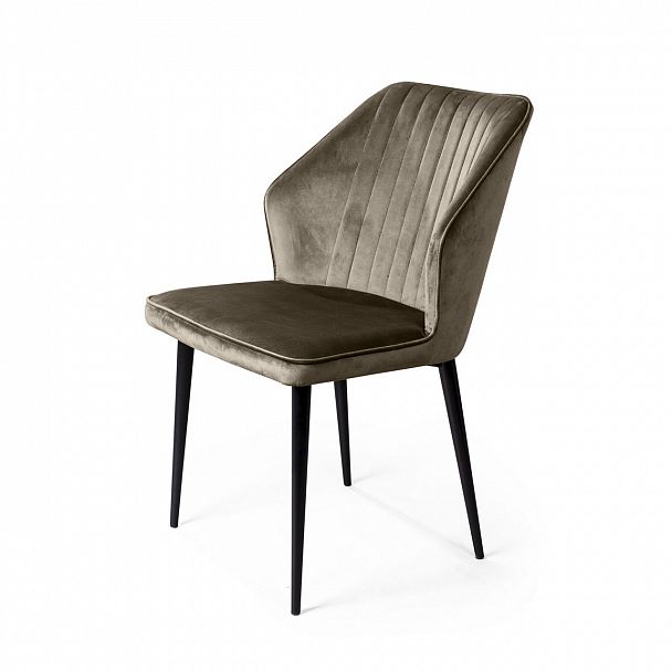 Стул Berg, бархат коричневый 12 - Вид 3