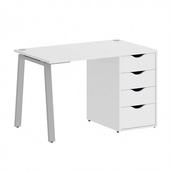 Стол "Home office" VR.SP-3-118.4.A белый бриллиант - Вид 4