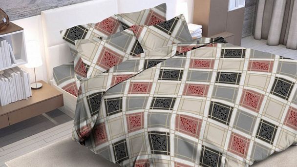 Постельное белье полутораспальное Оксфорд-1 - Вид 1