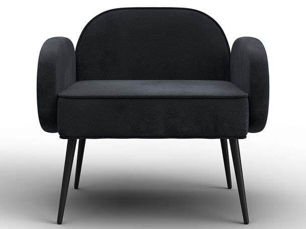 Кресло Лига-086 Велюр серый - Вид 2