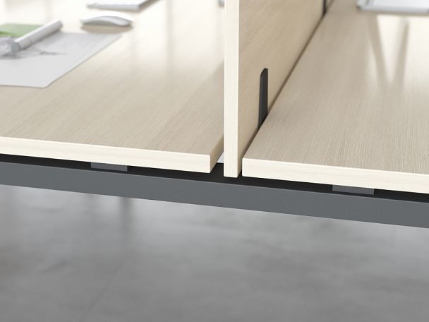 Удлинитель бенч-системы Trend Metal 160x123x75 тёмный дуб - Вид 20