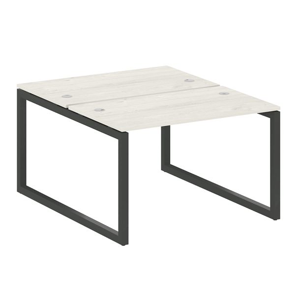 Metal System Quattro Р. ст. на О-образном м/к 50БО.РАС-СП-2.2 Дуб наварра/Антрацит металл 1200*1475*750 - Вид 1