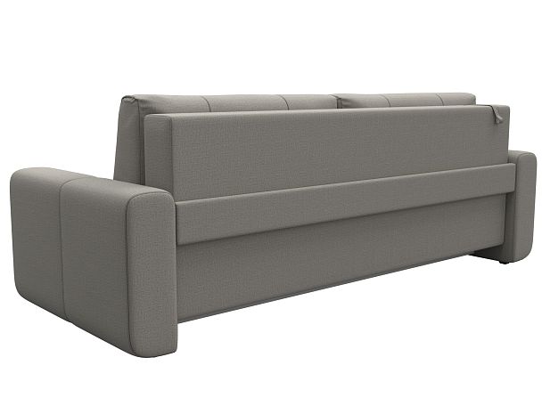 Диван прямой Лига-031 Рогожка бежевый - Вид 6