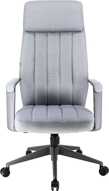 Премиум кресло Everprof Shanghai (Шанхай) Ткань Серый - Вид 3