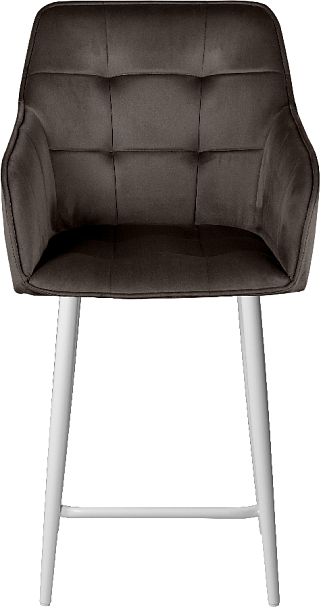 Комплект полубарных поворотных кресел Мони К, Confetti stone/белый, 2 шт. - Вид 3