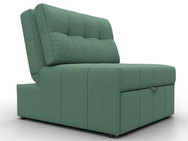 Кресло-кровать Лига-107 (80) Рогожка зеленый - Вид 3