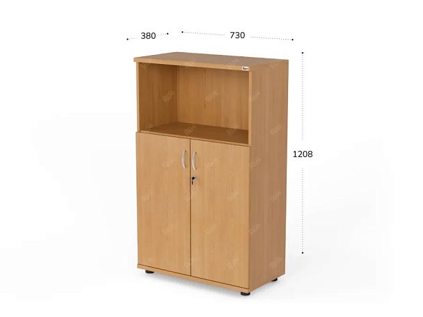 UNITY РШК-11 БУК Комбинированный шкаф Прямой 730x380x1208 - Вид 2