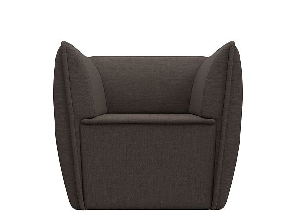 Кресло Бергамо Рогожка коричневый - Вид 2