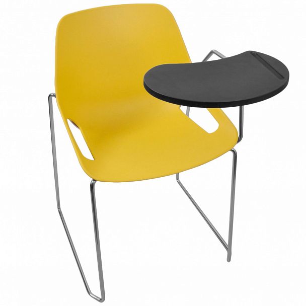 Стул Q5 (пруток с пюпитром TLT), желтый - Вид 1