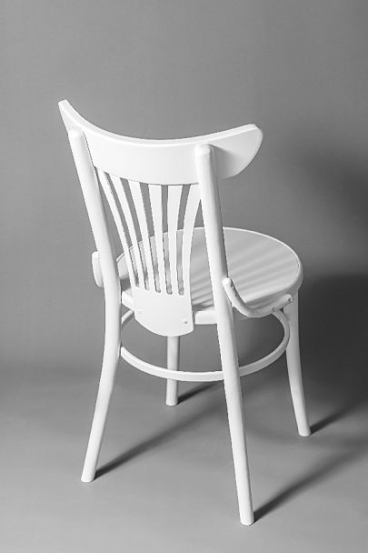 Комплект венских деревянных стульев Ослав белый, 4 шт. - Вид 8