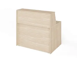 ЛАЙТ / LIGHT RLG066-8x7 Блок ресепшн 80x70x125 Дуб Сонома - Фото предпросмотра