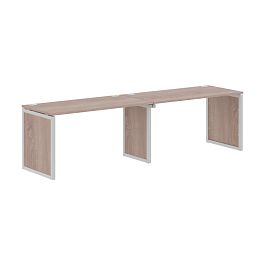 Стол 2-х местный XQPWST 2870 Дуб Сонома/Алюминий 2800х700х750 XTEN-QP - Фото предпросмотра