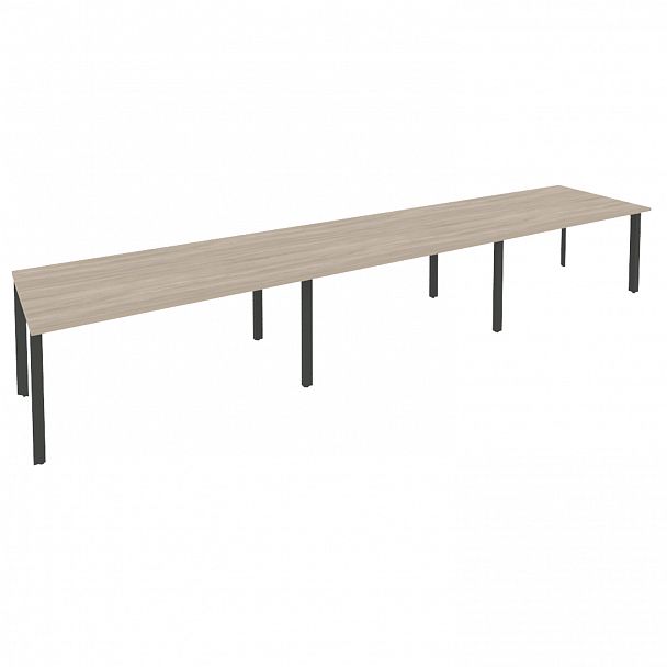 Стол переговорный "Onix" O.MP-PRG-3.4 дуб аттик/антрацит - Вид 1