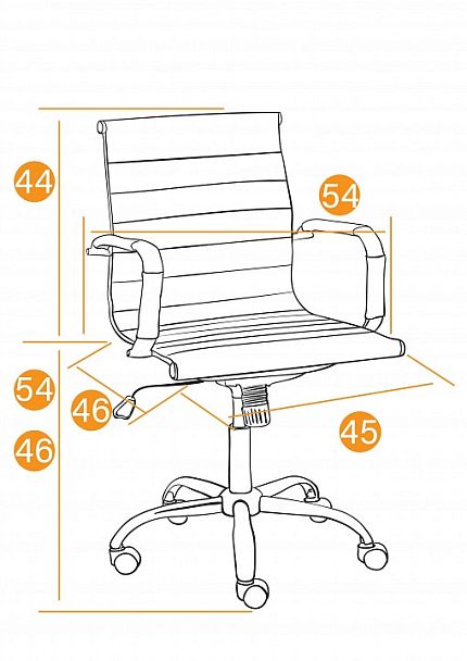 Кресло компьютерное Urban-Low - Вид 11